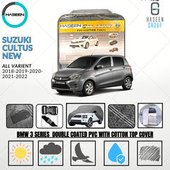 Haseen Spark Suzuki Cultus 2017 car top cover, waterproof