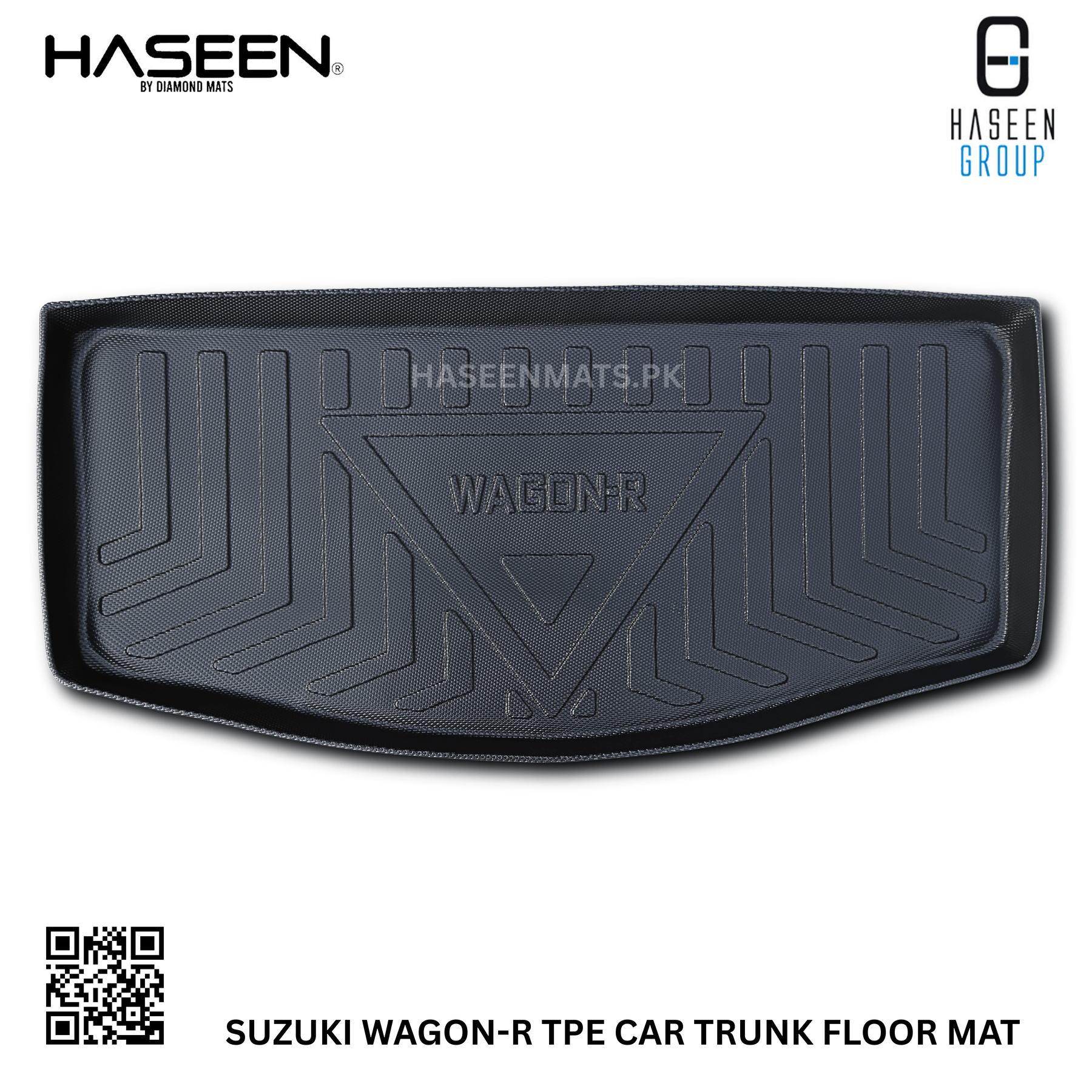 Haseen Suzuki Wagon R trunk tray easy to clean, drop-in