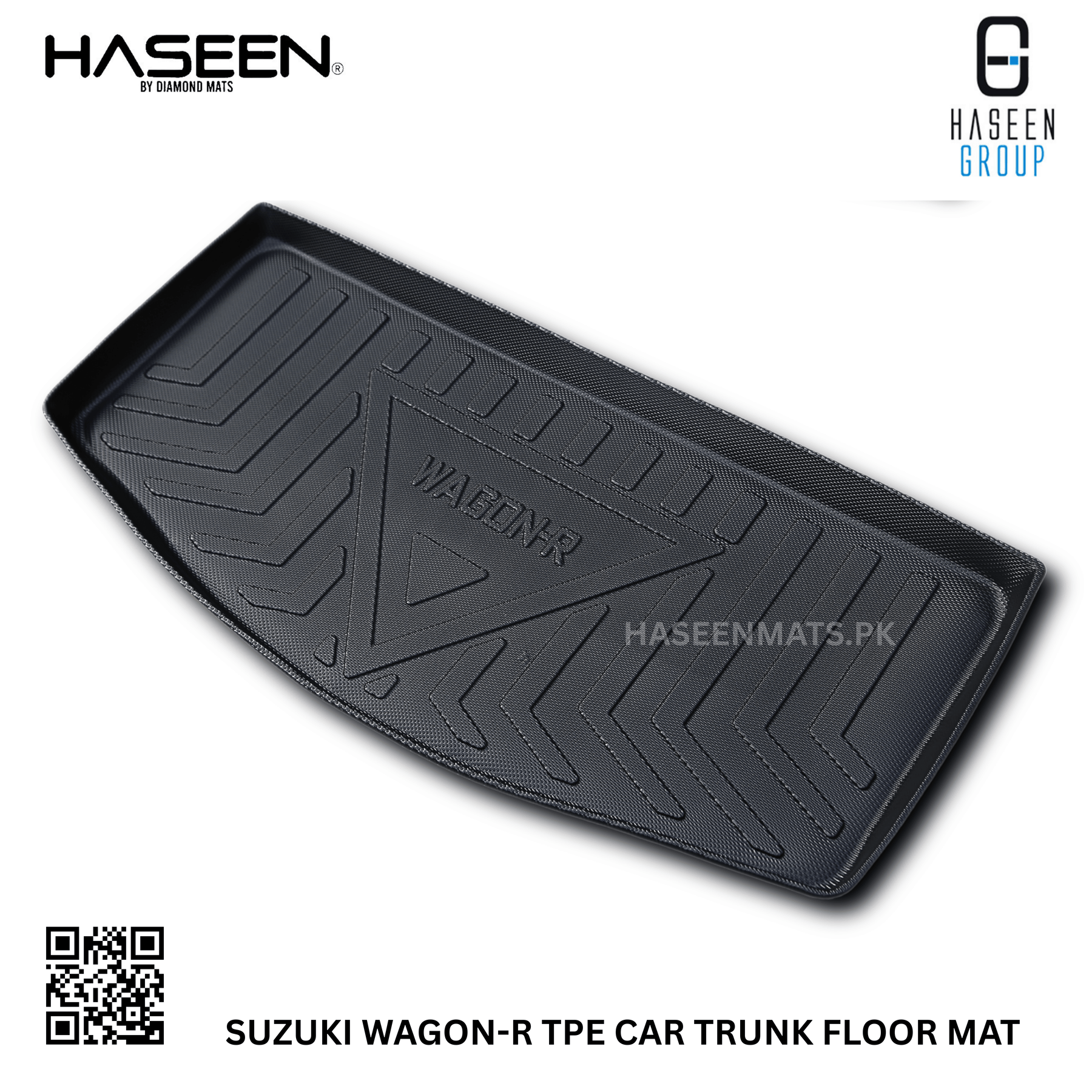 Haseen Suzuki Wagon R trunk tray non-slip surface