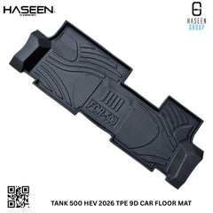 HAVAL TANK 500 HEV 7 Seater 2026 9D TPE Floor Mats – Custom Fit Full Coverage Waterproof SUV | Haseen
