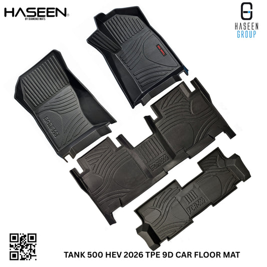 HAVAL TANK 500 HEV TPE FLOOR MATS 7 SEATER