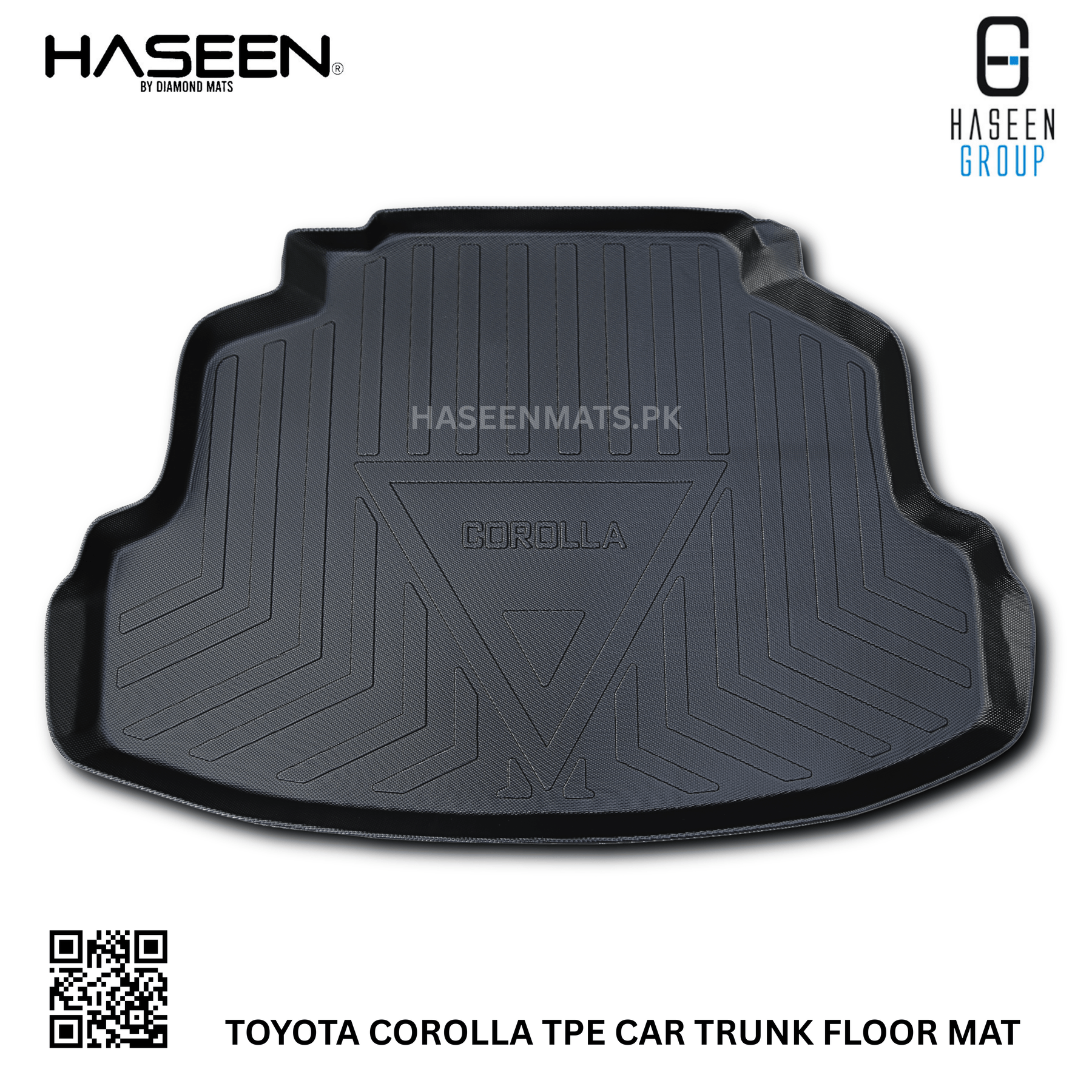 Haseen Toyota Corolla diggi mat anti-slip base