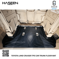 TOYOTA LAND CRUISER TPE PLASTIC CAR TRUNK MAT