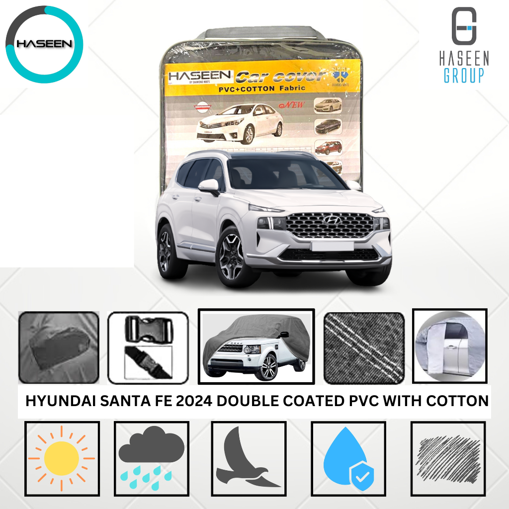 Haseen Spark Hyundai Santa Fe 2023-2026 car top cover, waterproof