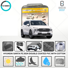 Haseen Spark Hyundai Santa Fe 2023-2026 car top cover, waterproof