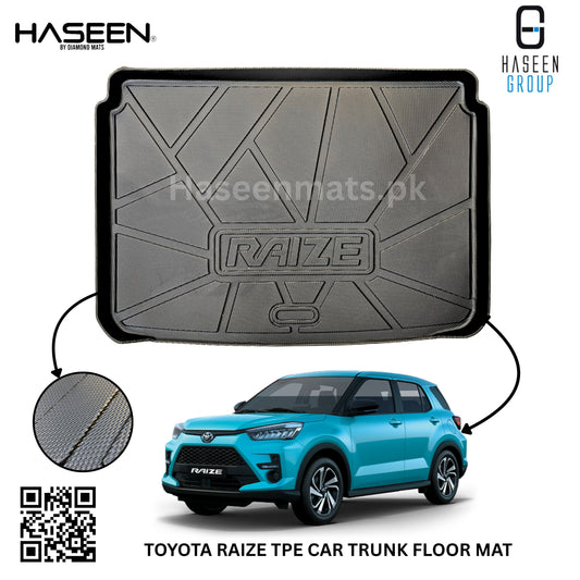 TOYOTA RAIZE NEW 2020-2025 CAR TRUNK PLASTIC MAT