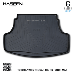 TOYOTA YARIS 2021-PRESENT TPE PLASTIC CAR TRUNK MAT
