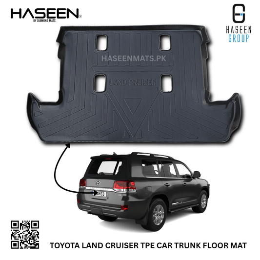 TOYOTA LAND CRUISER TPE PLASTIC CAR TRUNK MAT