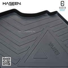 TOYOTA YARIS 2021-PRESENT TPE PLASTIC CAR TRUNK MAT