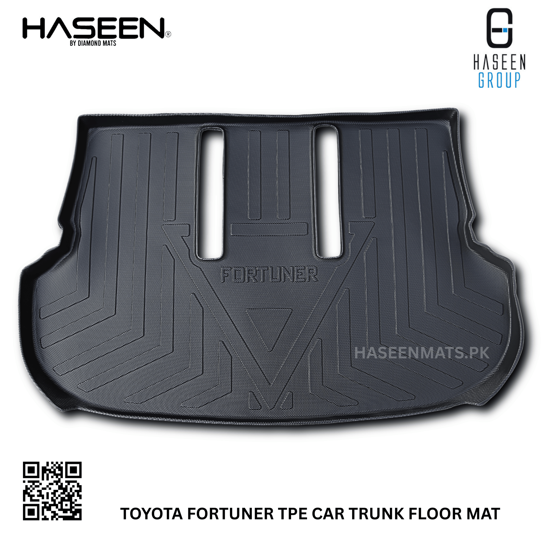 Haseen Toyota Fortuner diggi mat anti-slip base