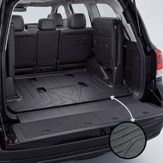 Toyota Land Cruiser FJ200 2009-2026 TPE Trunk Mat – Diggi Tray Boot Liner, Custom Fit Waterproof | Haseen