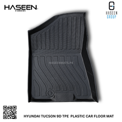 Haseen Hyundai Tucson 9D TPE mat custom fit, GLS Sport