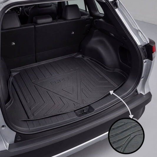 Toyota Cross New 2024-2026 TPE Trunk Mat – Diggi Tray Boot Liner, Custom Fit Waterproof | Haseen