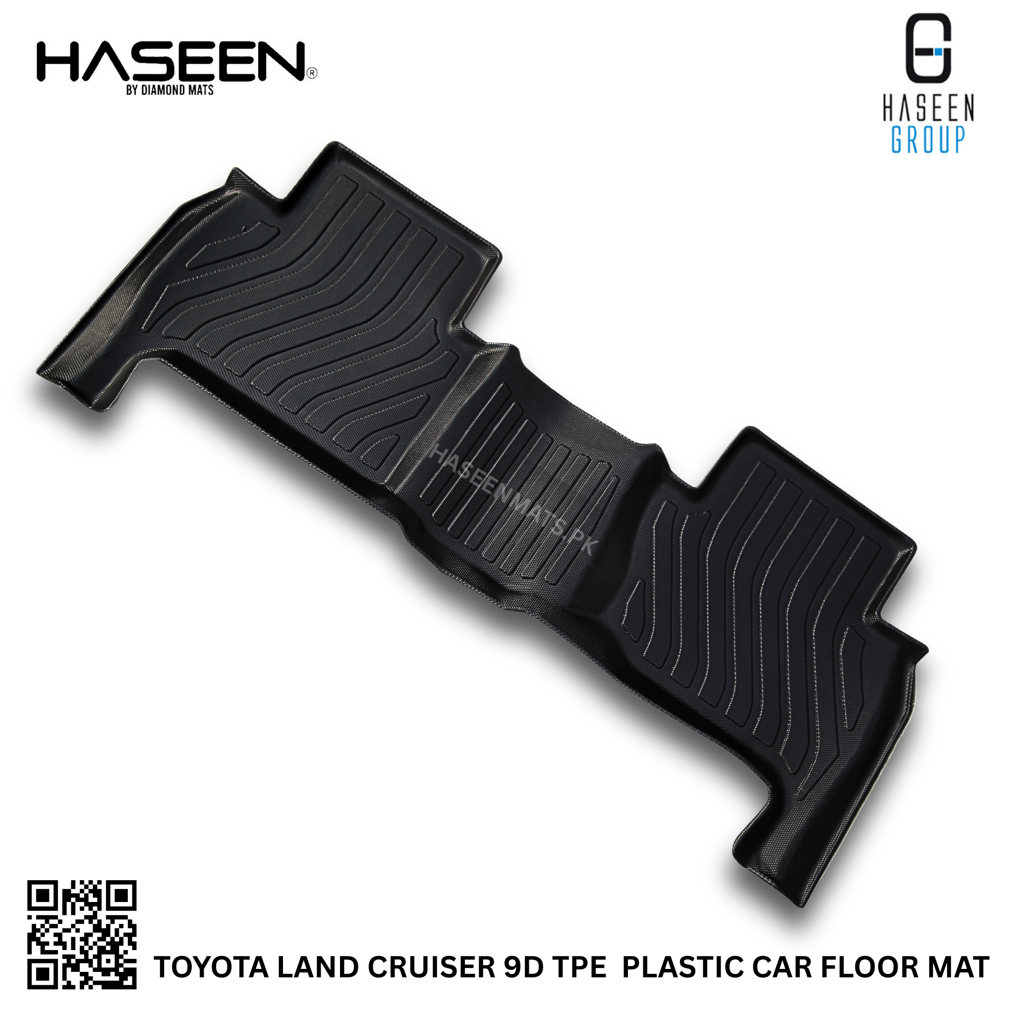 Custom-fit Toyota Land Cruiser FJ200 9D TPE luxury mats for all model years and trims.