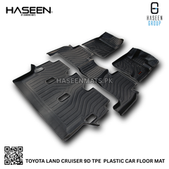 Toyota Land Cruiser FJ200 GX, VX, and ZX variants 9D TPE mats, perfect fit for every model.