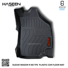SUZUKI WAGON-R 9D TPE PLASTIC HEAVY DUTY CAR FLOOR MAT