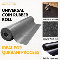 High-Quality Universal Rubber Mat – Ideal for Qurbani Process & Kitchen Etc