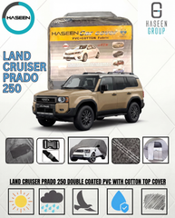 Haseen Spark Land Cruiser Prado 250 car top cover, grey PVC