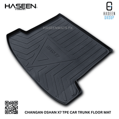 Haseen Changan Oshan X7 trunk mat raised edges, non-slip