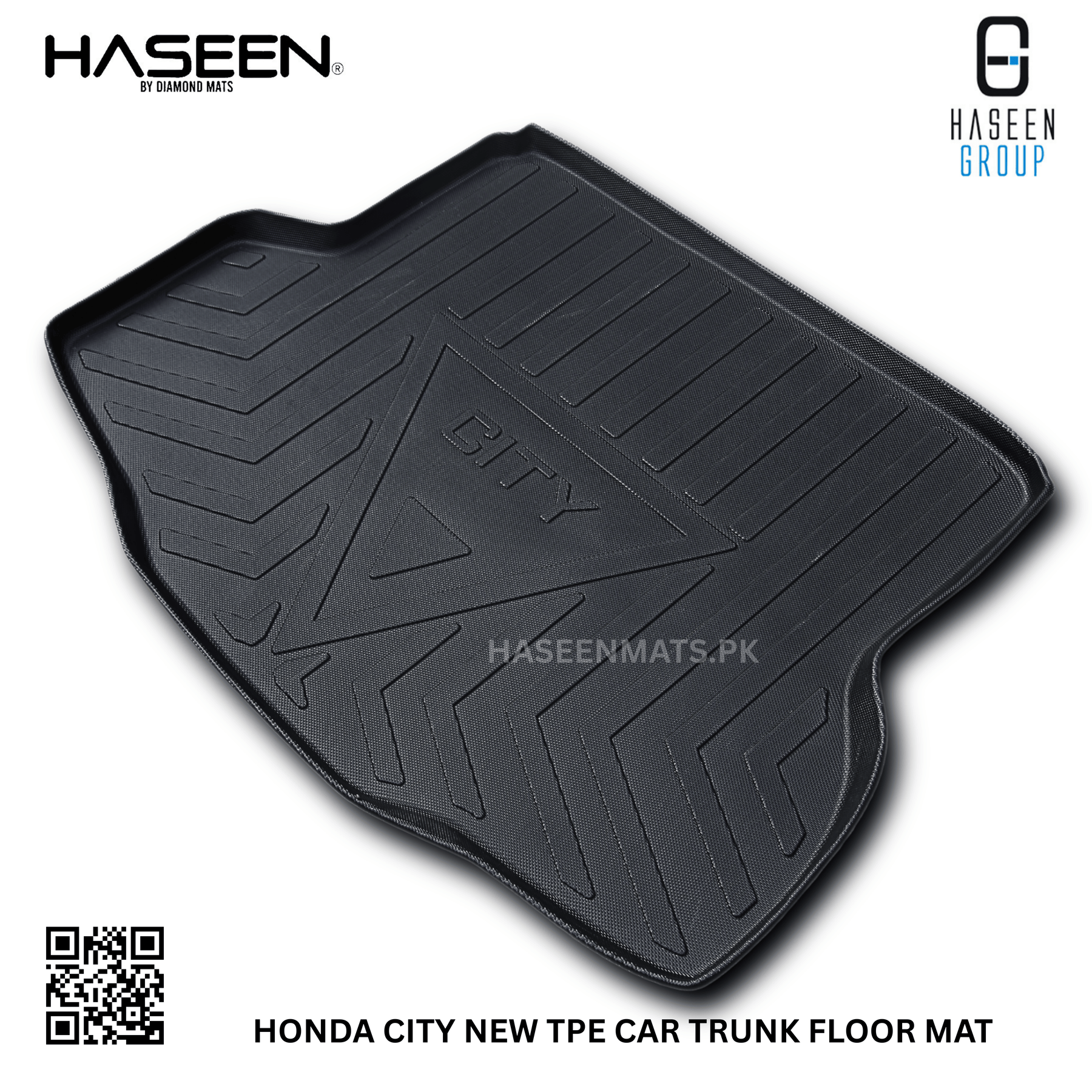 Haseen Honda City trunk tray custom fit in boot