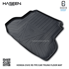 Haseen Honda Civic RS trunk tray easy to clean, drop-in