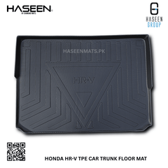 Haseen Honda HR-V TPE trunk mat, drop-in custom fit