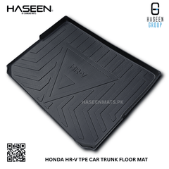 Haseen Honda HR-V TPE diggi tray, raised edges, waterproof