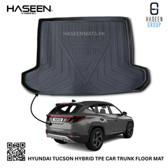 Haseen Hyundai Tucson Hybrid 9D TPE trunk tray 2025