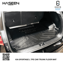 Haseen Kia Sportage L PHEV trunk tray custom fit in boot