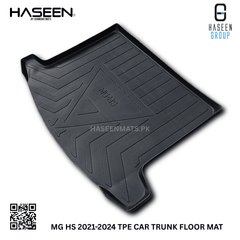 Haseen MG HS trunk mat raised edges, non-slip