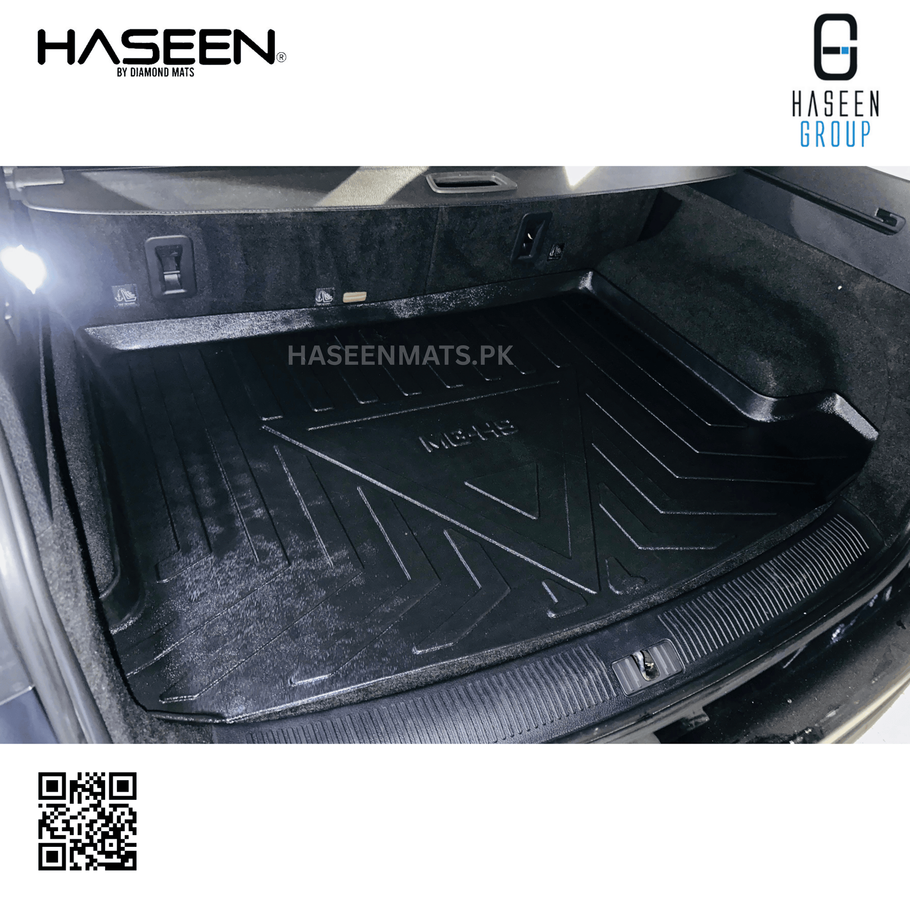 Haseen MG HS trunk tray custom fit in boot