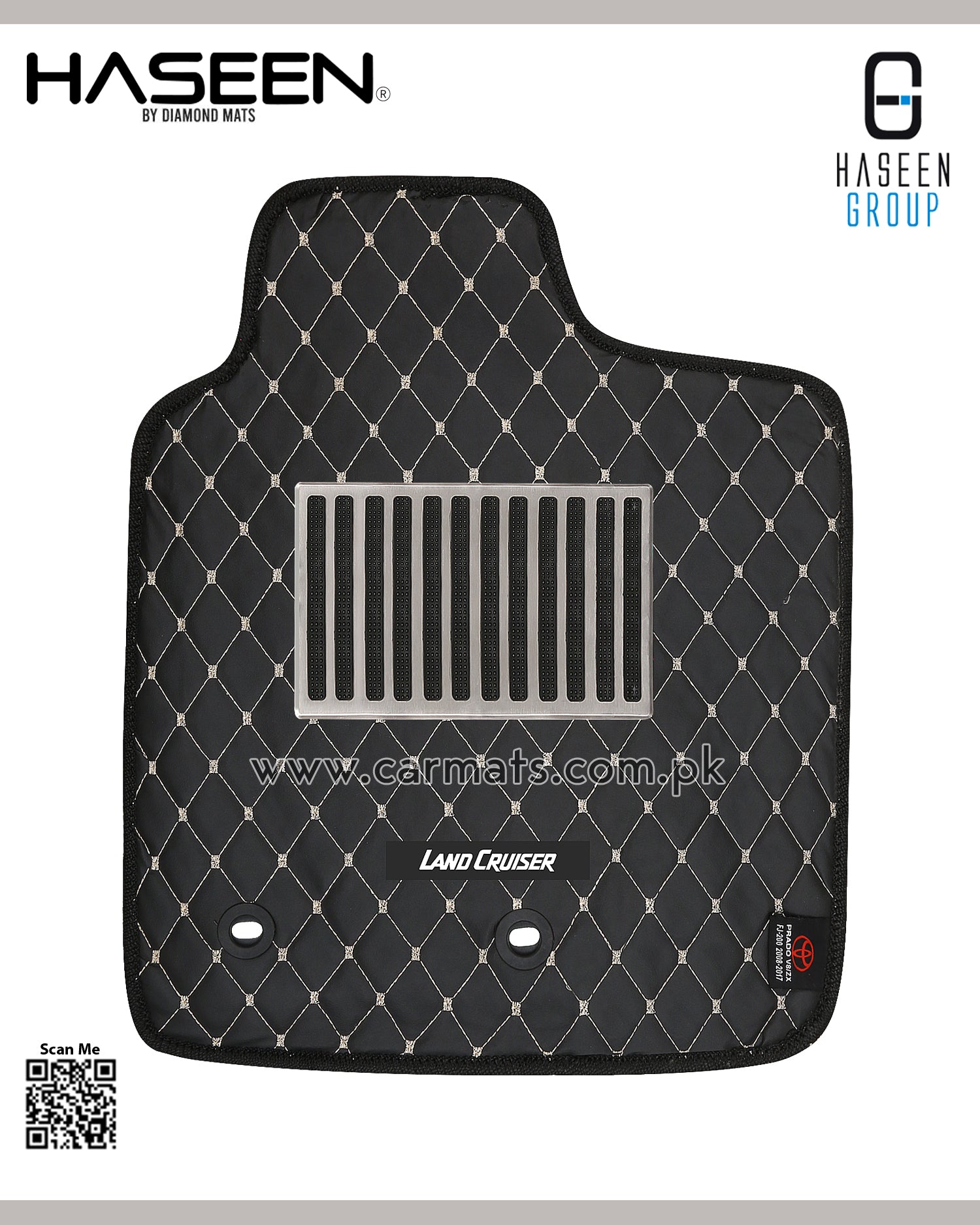 TOYOTA LAND CRUISER 2009-PRESENT 7D LUXURY CAR FLOOR MAT