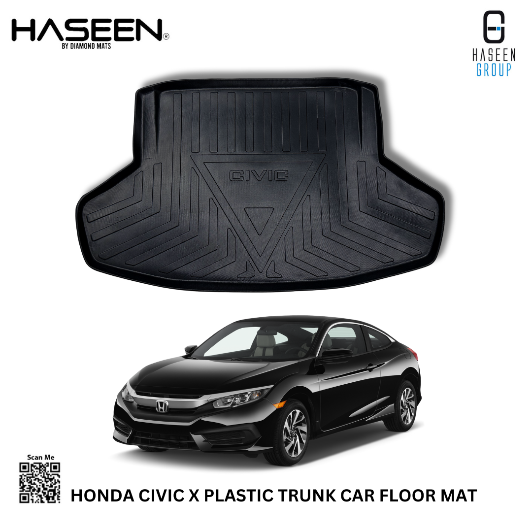 HONDA CIVIC X 2016-2021 CAR TRUNK PLASTIC MAT