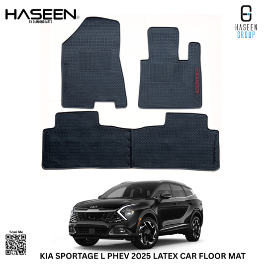 KIA SPORTAGE L PHEV 2025 LATEX RUBBER CAR FLOOR MAT