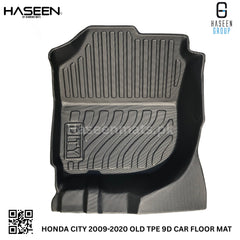 HONDA CITY 2009-2020 TPE PLASTIC HEAVY DUTY 9D FLOOR MAT