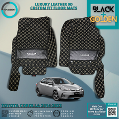 TOYOTA COROLLA 2014-PRESENT LUXURY 9D LEATHER FLOOR MAT