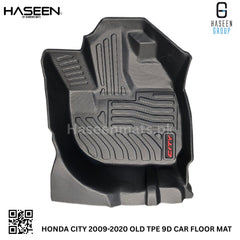 HONDA CITY 2009-2020 TPE PLASTIC HEAVY DUTY 9D FLOOR MAT