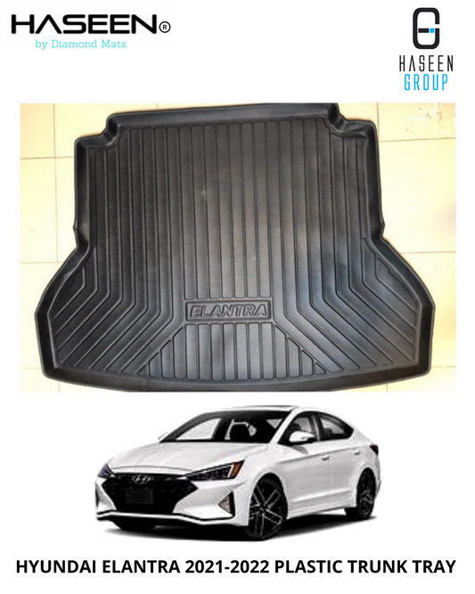 HYUNDAI ELANTRA 2021-2024 CAR TRUNK PLASTIC MAT