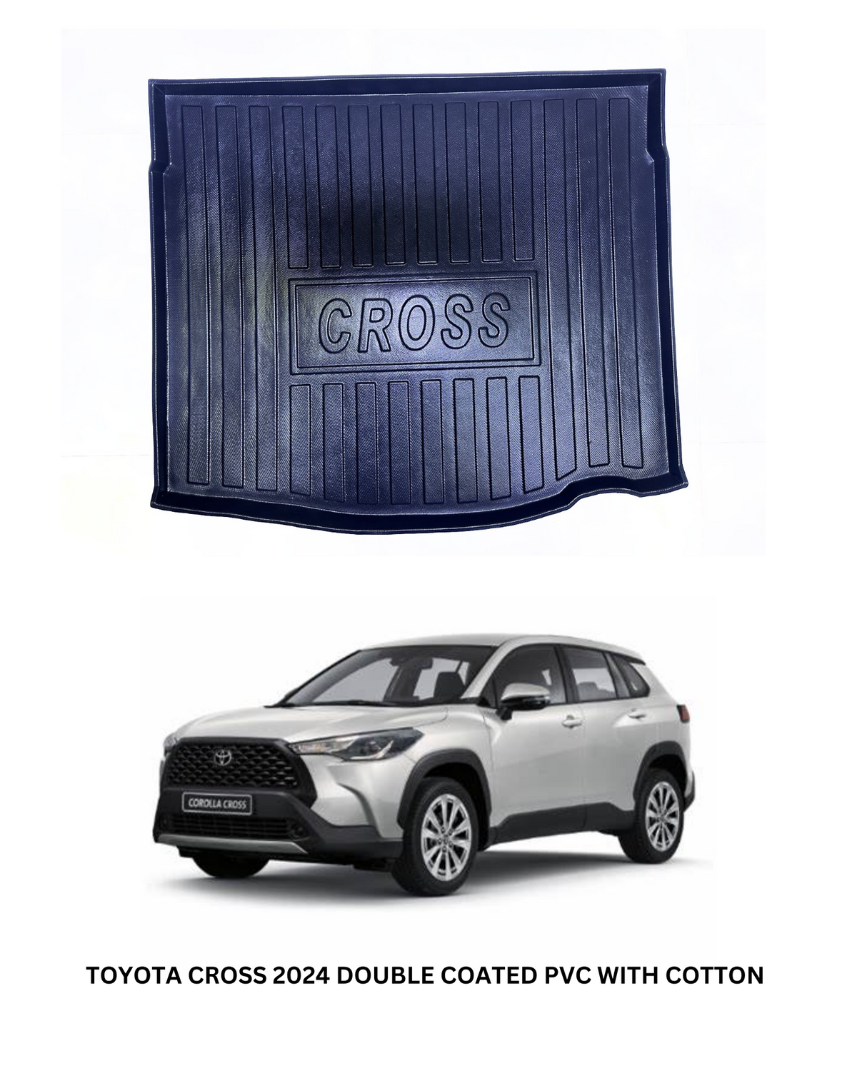 TOYOTA CROSS NEW 2024 CAR TRUNK PLASTIC MAT