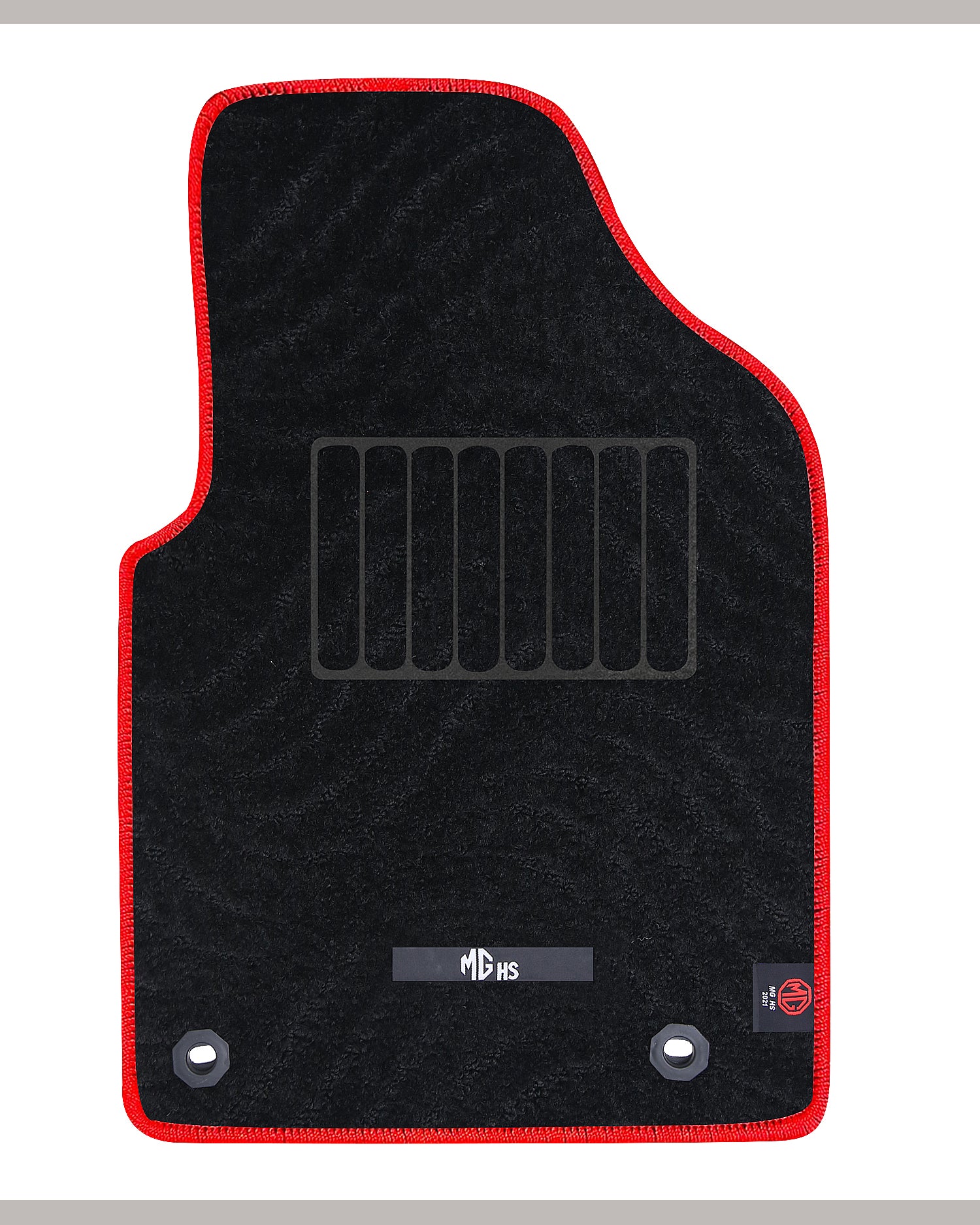 MG HS 2021-PRESENT PREMIUM CARPET RED OUTLINE CAR FLOOR MAT