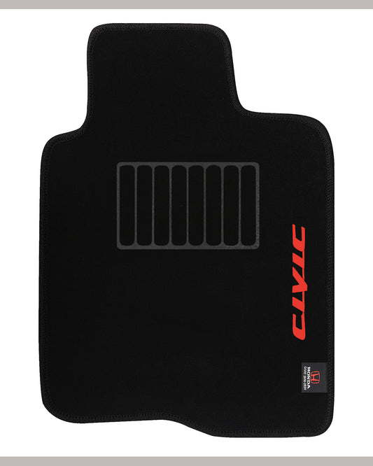 HONDA CIVIC X 2016-2021 EXECUTIVE SIDE LOGO CARPET CAR FLOOR MAT