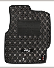 TOYOTA YARIS 2021-PRESENT 7D LUXURY CAR FLOOR MAT