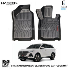 CHANGAN OSHAN X7 7 SEATER 9D TPE PLASTIC HEAVY DUTY CAR FLOOR MAT