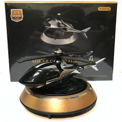 SOLAR HELICOPTER WITH FAN PERFUME FOR CAR DASHBOARD (UNIVERSAL)