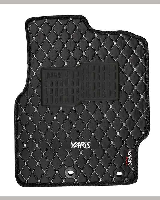 TOYOTA YARIS 2021-PRESENT 7D LUXURY CAR FLOOR MAT