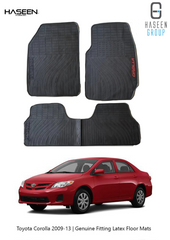 TOYOTA COROLLA 2009-2013 LATEX RUBBER CAR FLOOR MAT