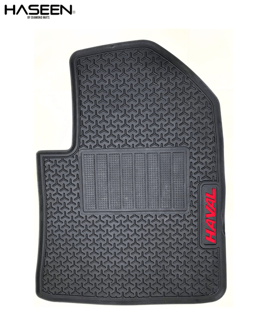 GMW HAVAL H6 2022 - 2024 NEW PREMIUM LATEX PVC CAR FLOOR MAT - haseenmats.pk