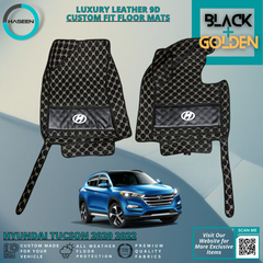 HYUNDAI TUCSON 2019-2024 LUXURY 9D LEATHER FLOOR MAT