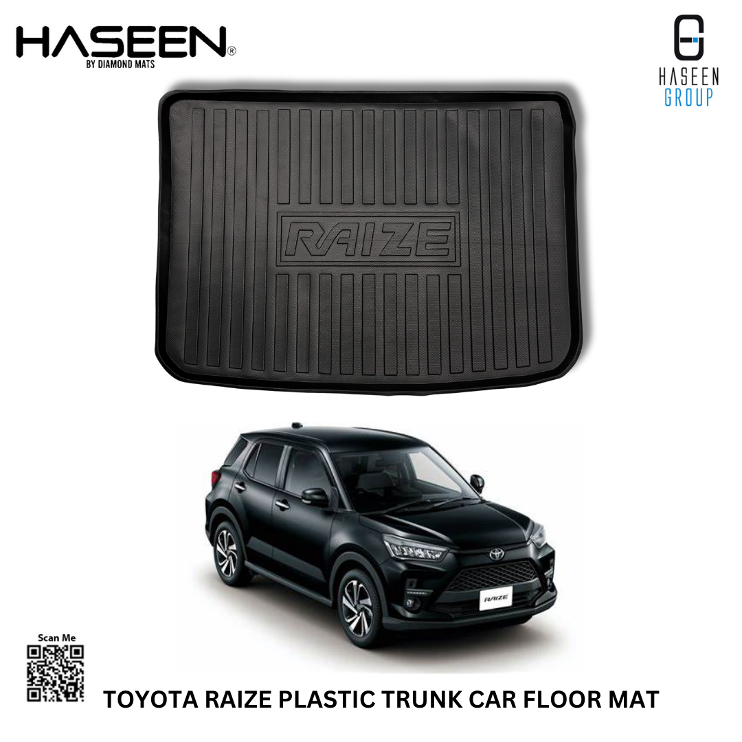 TOYOTA RAIZE NEW 2022-2024 CAR TRUNK PLASTIC MAT