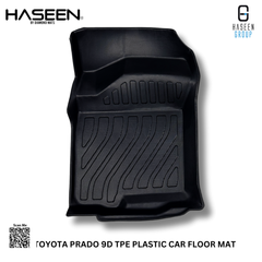 TOYOTA PRADO NEW LUXURY STYLE PLASTIC HEAVY DUTY 9D FLOOR MAT